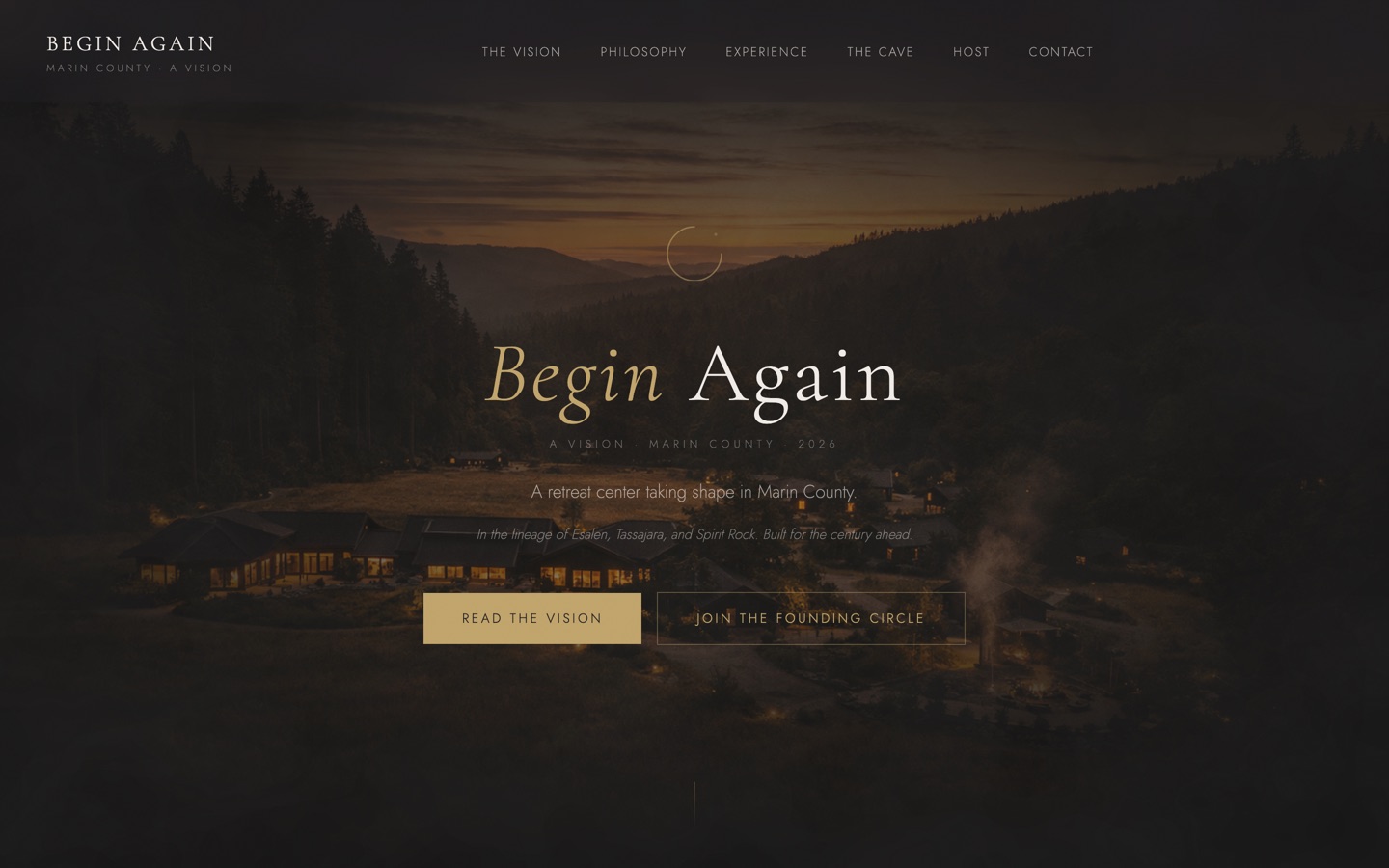 Begin Again Retreat Center