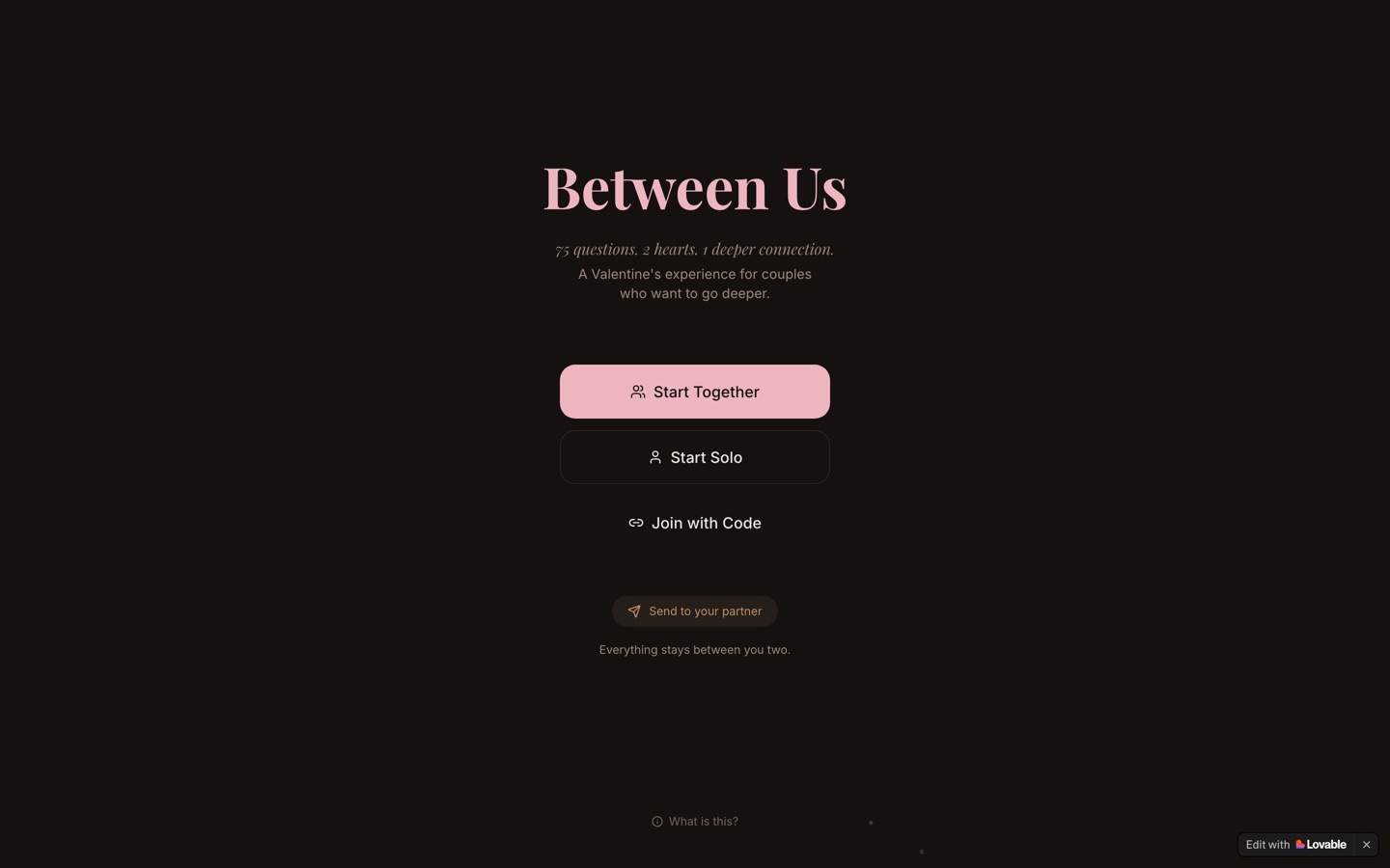 Between Us